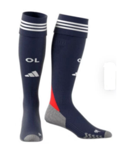 Youth/Adult 2025-2026 Lyon Away Soccer Socks Football Socks