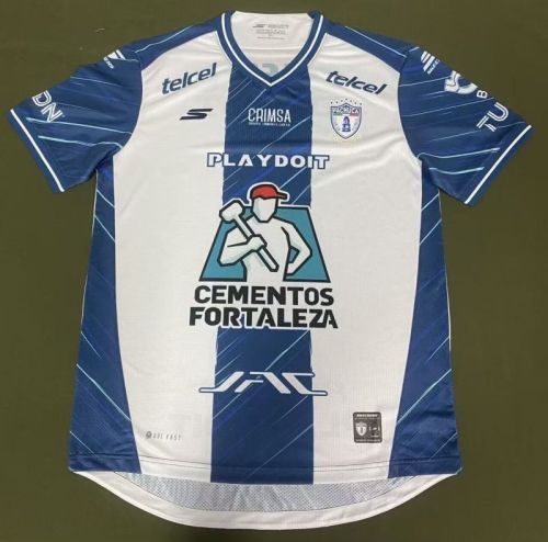 Player Version 2025-2026 Pachuca Away Blue/White Soccer Jersey Football Shirt