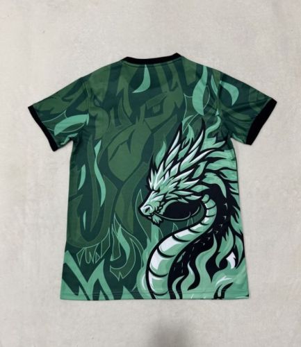 Fan Version 2025-2026 Liverpool Green Dragon Special Edition Soccer Jersey Football Shirt