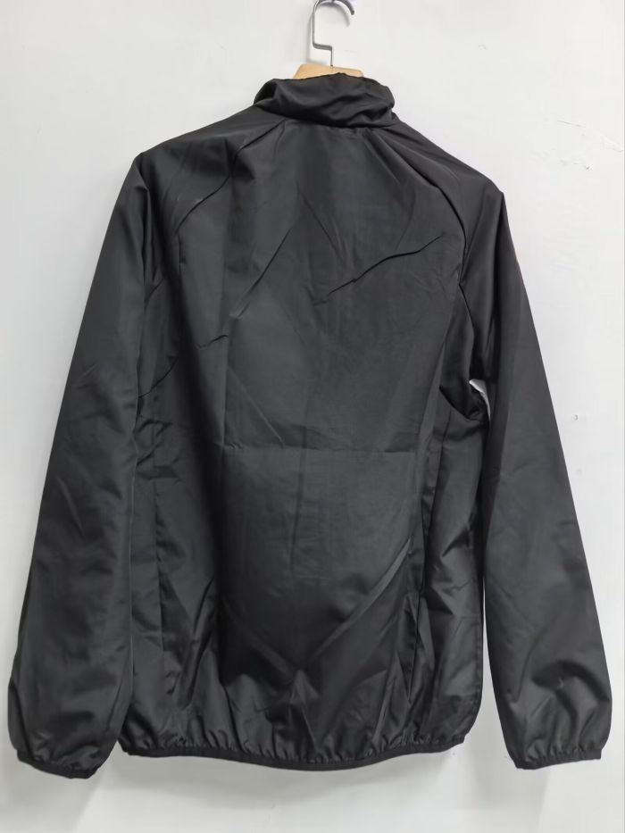 2025-2026 Liverpool Black Soccer Windbreaker Jacket Football Jacket