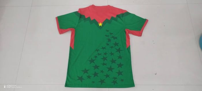 Fan Version 2025-2026 Burkina Faso Green Soccer Jersey Football Shirt