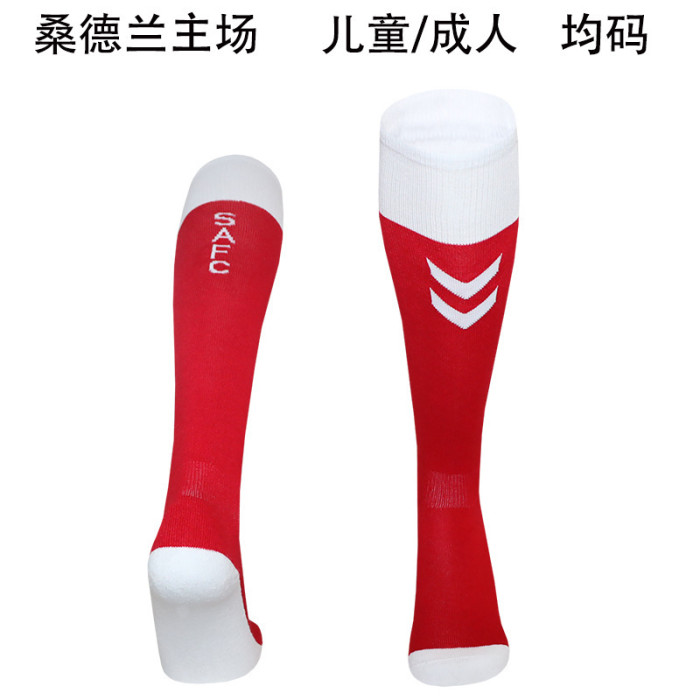 Youth/Adult 2025-2026 Sunderland Home Soccer Socks Football Socks