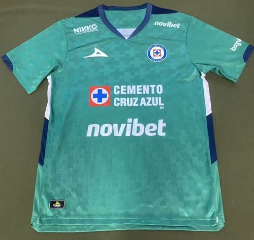 Fan Version 2025-2026 Cruz Azul Goalkeeper Soccer Jersey Football Shirt