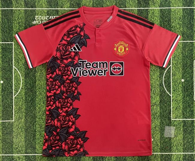 Fan Version 2025-2026 Manchester United Red Special Edition Soccer Training Jersey Football Shirt