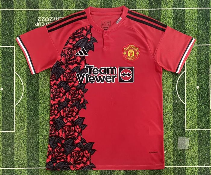 Fan Version 2025-2026 Manchester United Red Special Edition Soccer Training Jersey Football Shirt