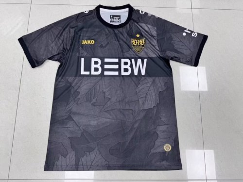 Fans Version 2025-2026 Stuttgart Third Away Grey Soccer Jersey Football Shirt