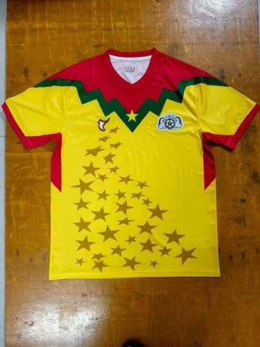Fan Version 2025-2026 Burkina Faso Yellow Soccer Jersey Football Shirt