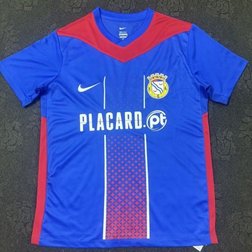 Fan Version 2025-2026 F.C. Alverca Home Soccer Jersey Football Shirt