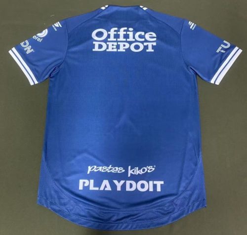 Player Version 2025-2026 Pachuca Away Blue Soccer Jersey Football Shirt