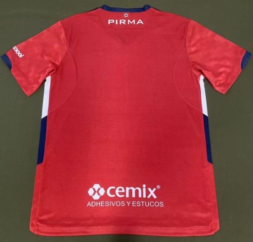 Player Version 2025-2026 Cruz Azul Red Goalkeeper Soccer Jersey Football Shirt