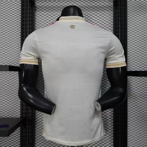 without Sponor Logo Player Version 2025-2026 Flamengo Third Away Soccer Jersey Football Shirt