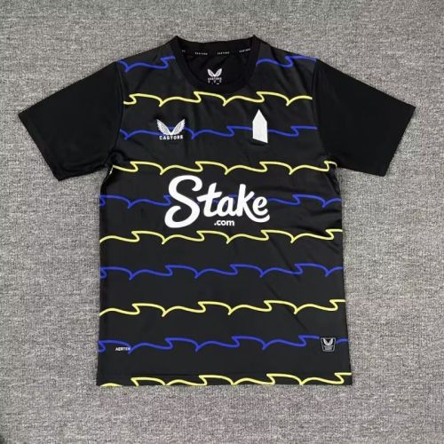 Fan Version 2025-2026 Everton Third Away White Soccer Jersey Football Shirt