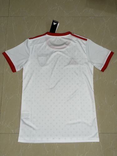Fans Version 2025-2026 Sevilla White/Red Soccer Training Jersey Football Shirt