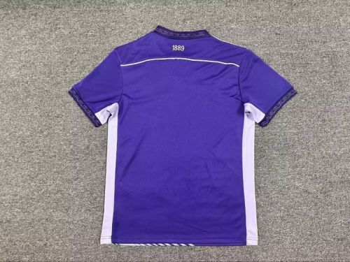 with Sponor Logo Fan Version 2025-2026 Sheffield United Third Away Purple Soccer Jersey Football Shirt