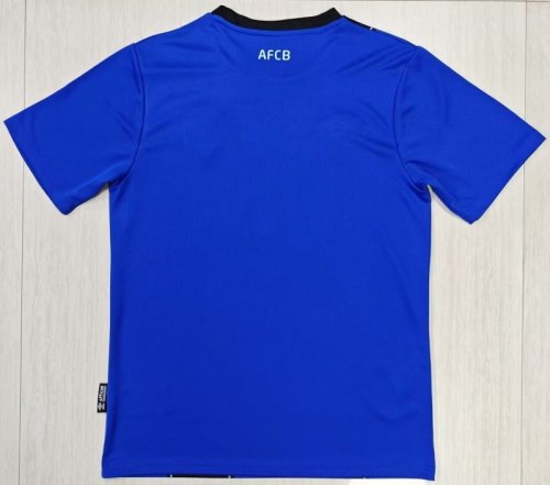 Fans Version 2025-2026 AFC Bournemouth Away Blue Soccer Jersey Football Shirt