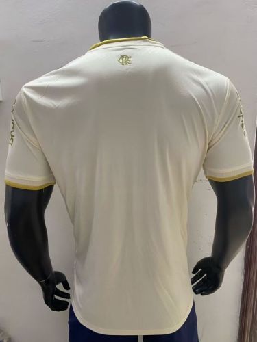 with All Sponor Logos Player Version 2025-2026 Flamengo Third Away Soccer Jersey Football Shirt