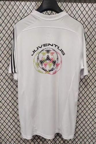 Maillot Juve Shirt Fans Version 2025-2026 Juventus White Soccer Training Jersey Football Shirt