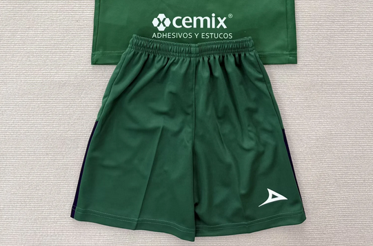 Fan Version 2025-2026 Cruz Azul Green Goalkeeper Soccer Shorts Football Shorts