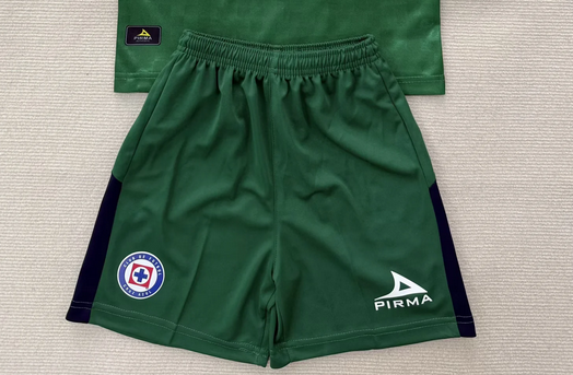 Fan Version 2025-2026 Cruz Azul Green Goalkeeper Soccer Shorts Football Shorts