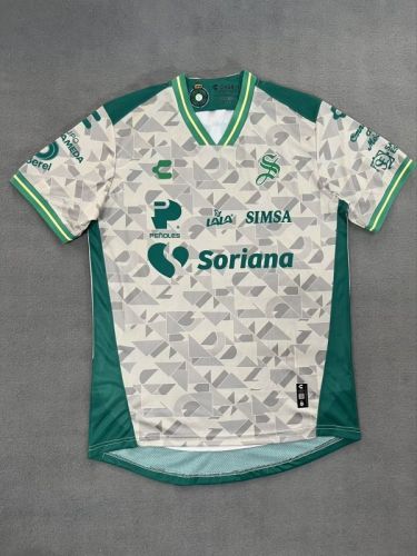 Fan Version 2025-2026 Santos Laguna Away Soccer Jersey Football Shirt