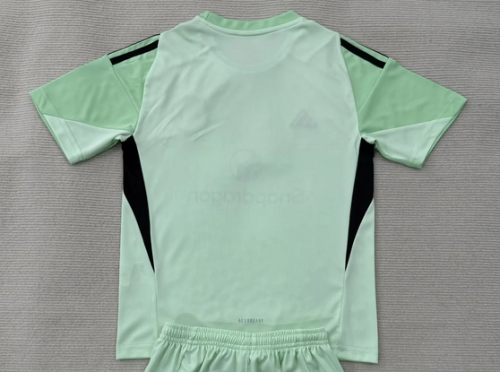 Fan Version 2025-2026 Manchester United Light Green Goalkeeper Soccer Training Jersey Football Shirt