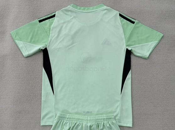 Fan Version 2025-2026 Manchester United Light Green Goalkeeper Soccer Training Jersey Football Shirt