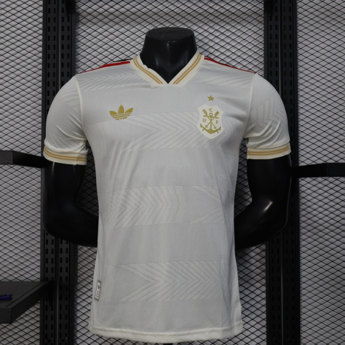 without Sponor Logo Player Version 2025-2026 Flamengo Third Away Soccer Jersey Football Shirt
