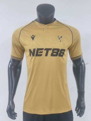 Palace Football Shirt Fan Version 2025-2026 Crystal Palace Away Yellow Soccer Jersey