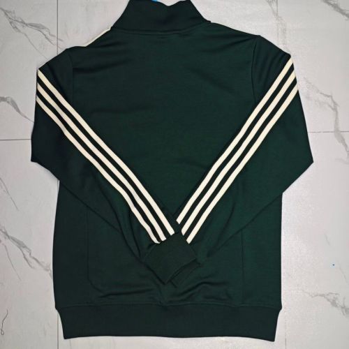 2025-2026 Bayern Munich Dark Green Soccer Windbreaker Jacket Football Jacket
