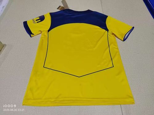 Fan Version 2025-2026 TOT Third Away Yellow Soccer Jersey Spurs Football Shirt