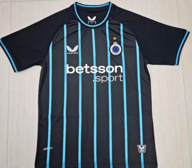 Fans Version Cercle Brugge KSV 2025-2026 Home Soccer Jersey Football Shirt