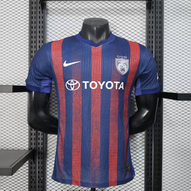 Player Version 2025-2026 Johor Darul Takzim Home Soccer Jersey Football Shirt