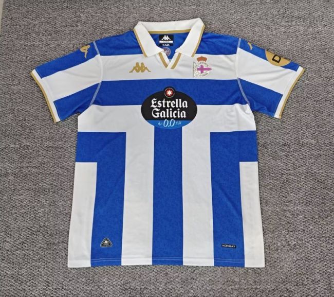 Fan Version 2025-2026 Deportivo La Coruna Home Soccer Jersey Camisetas de Futbol