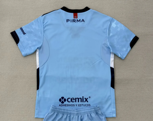 Fan Version 2025-2026 Cruz Azul Blue Goalkeeper Soccer Jersey Football Shirt