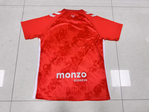 Fans Version 2025-2026 Coventry City Away Red Soccer Jersey Football Shirt