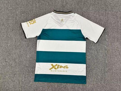 Fans Version 2025-2026 Queens Park Rangers Third Away White/Green Soccer Jersey Football Shirt