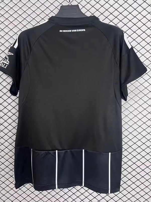Fan Version Eintracht Frankfurt 2025-2026 UCL Version Black Football Shirt Soccer Jersey