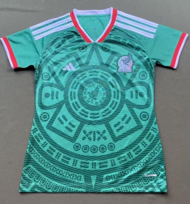 Women 2026 Mexico Home Soccer Jersey Girl Football Shirt