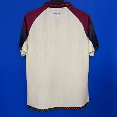 Fan Version 2025-2026 Venezia Away White Soccer Jersey Venice Football Shirt