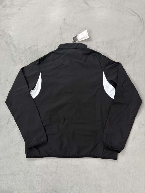2025-2026 Liverpool Black Soccer Windbreaker Jacket Football Jacket