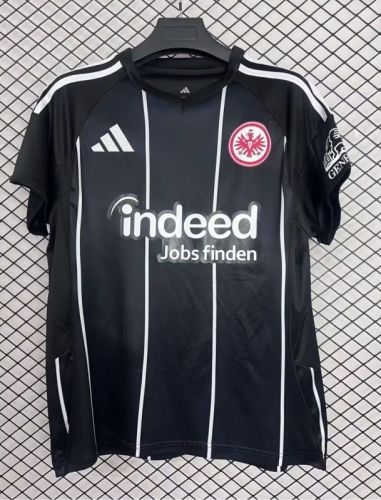 Fan Version Eintracht Frankfurt 2025-2026 UCL Version Black Football Shirt Soccer Jersey