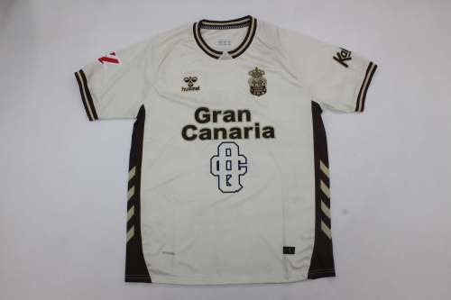 with LALIGA Patch Fan Version 2025-2026 Las Palmas Quevedo Version Soccer Jersey Football Shirt