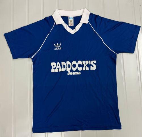 Retro Jersey 1984-1985 Schalke 04 Home Soccer Jersey Vintage Football Shirt