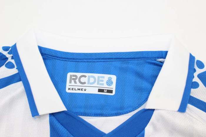 Fan Version 2025-2026 Espanyol Home Soccer Jersey Football Shirt