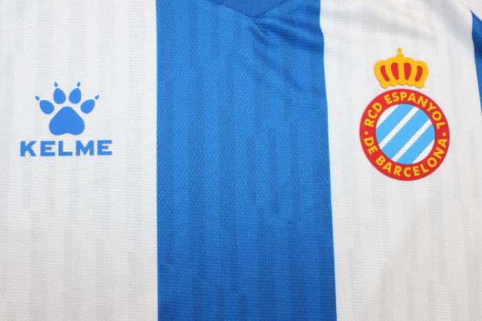 Fan Version 2025-2026 Espanyol Home Soccer Jersey Football Shirt