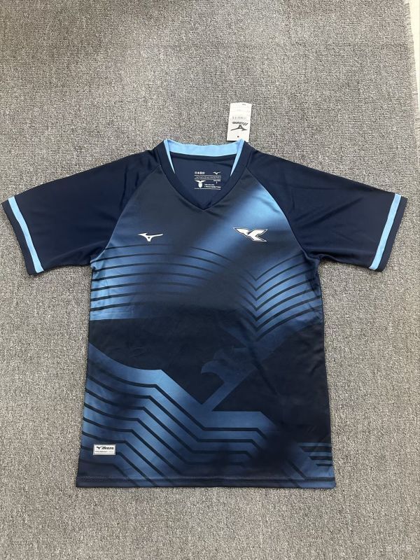 Fan Version 2025-2026 Lazio Third Away Dark Blue Soccer Jersey Football Shirt