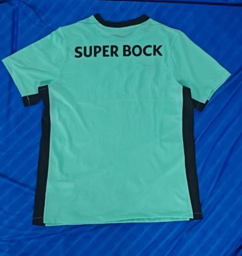 Fan Version 2025-2026 Sporting Lisbon Green Football Shirt Soccer Jersey