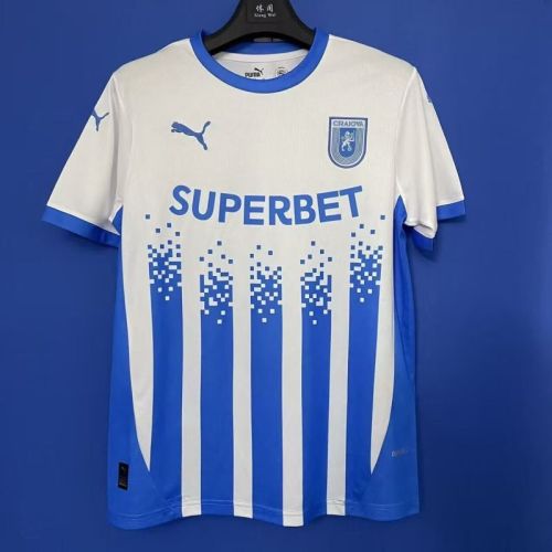 Fans Version 2025-2026 FC U Craiova 1948 Home Soccer Jersey Football Shirt