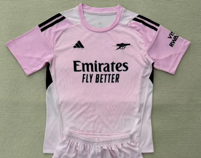 Fan Version Arsenal 2025-2026 Pink Goalkeeper Soccer Jersey Football Shirt