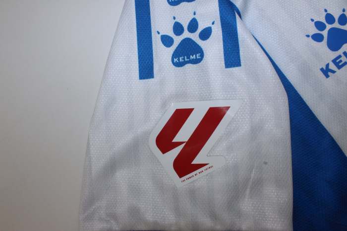 with LALIGA Patch Fan Version 2025-2026 Espanyol KIKE G. 19 Home Soccer Jersey Football Shirt